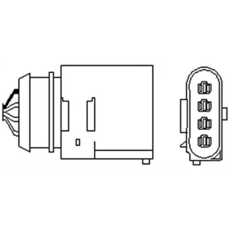 Bosch Siemens VW Sensor Oksigen Mobil Lambdasonde Untuk 0258005230 A2C59513315Z 03D 906 265 A